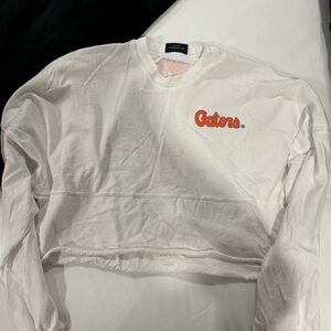 Florida gators long sleeve cropped top